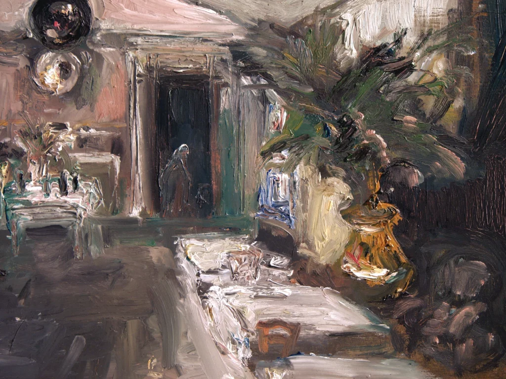 Café in Arles - Detail